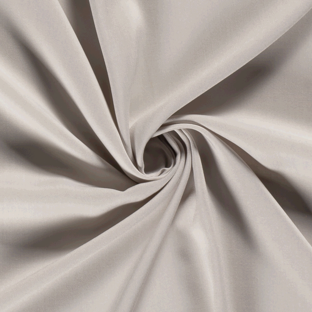Viscose Poplin fabric Unicolour Light Grey