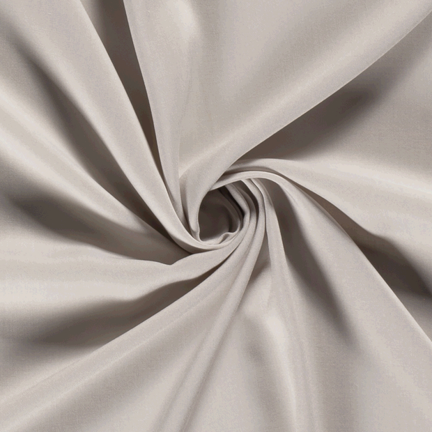 Viscose Poplin fabrik Uni Hellgrau