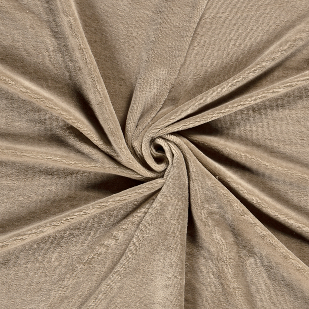 Bamboo Fleece fabric Camel 