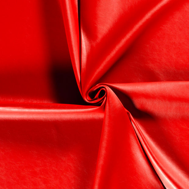 Artificial Leather fabric Red 