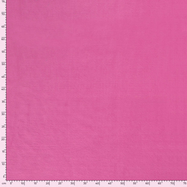Nicky velours fabric Unicolour Pink