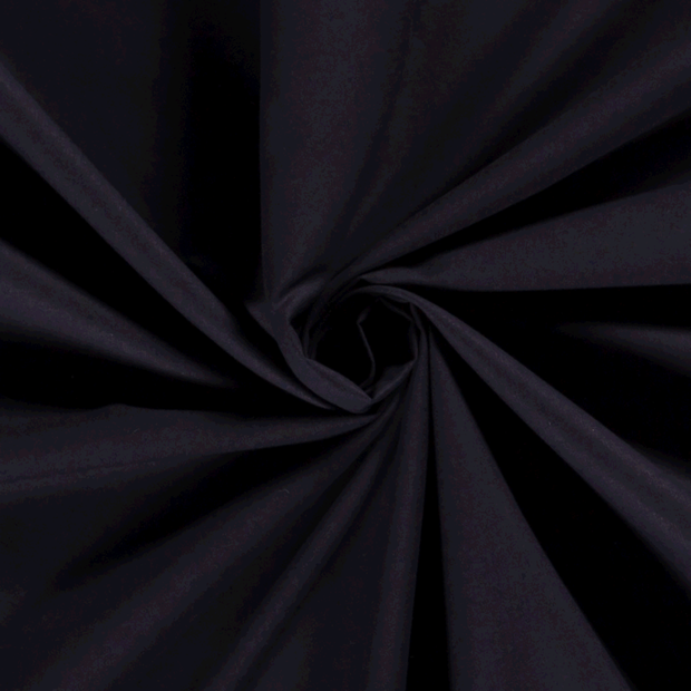 Cotton Poplin fabric Unicolour Navy
