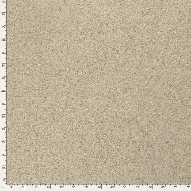 Frotté tissu Unicolore Ivory