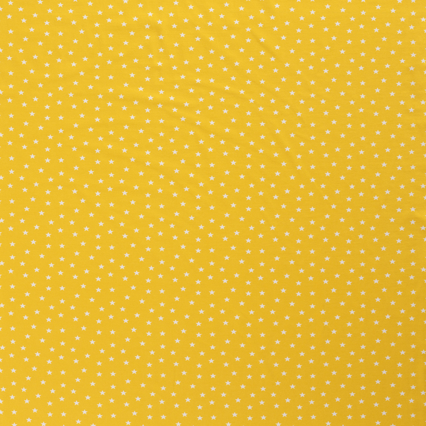 Cotton Jersey fabric Yellow soft 