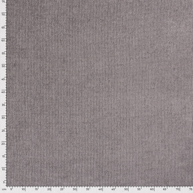Heavy Knit stof Effen 