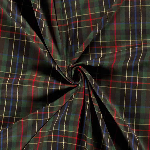Gabardine fabric Dark Green 