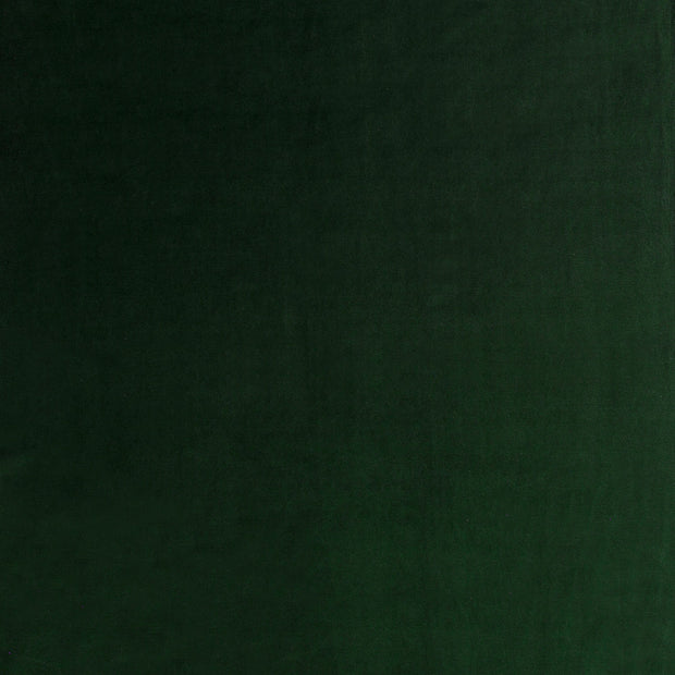 Nicky velours fabric Dark Green soft 