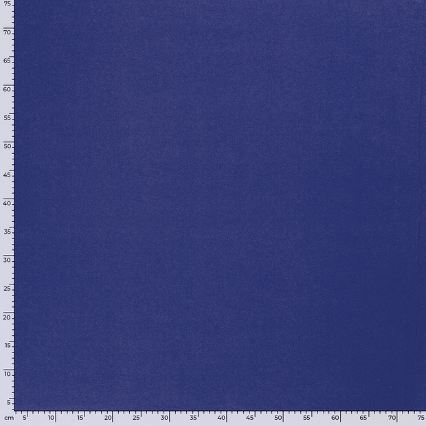 Cotton Jersey fabric Unicolour Cobalt