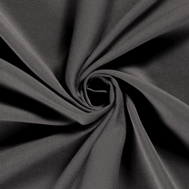 Gabardine fabric Unicolour Dark Grey