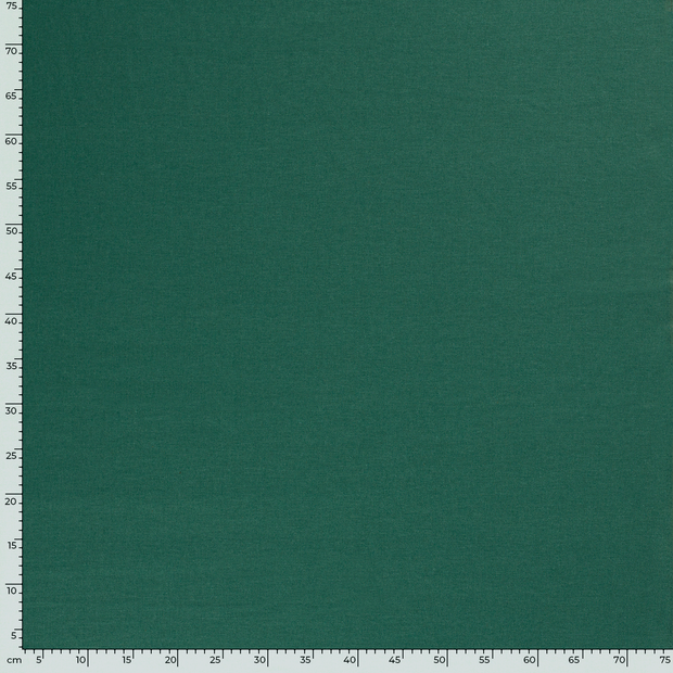 Woven Viscose Linen fabric Unicolour Forest Green