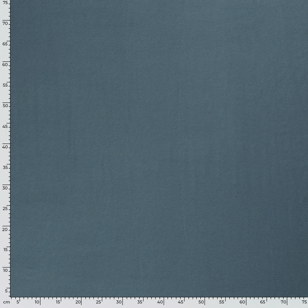 Jersey de Bambou tissu Unicolore Bleu acier