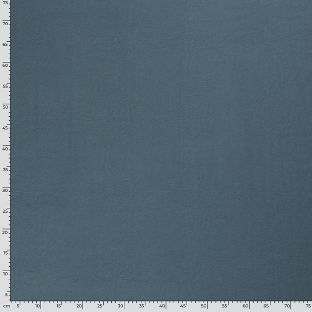 Bamboo Jersey fabric Unicolour Steel Blue