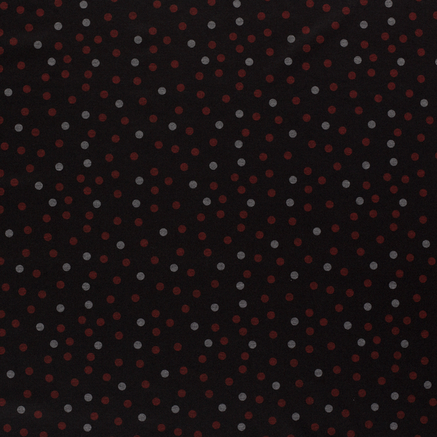 Punta di Roma fabric Dark Red matte 