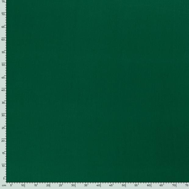 Viscose Poplin fabric Unicolour Dark Green