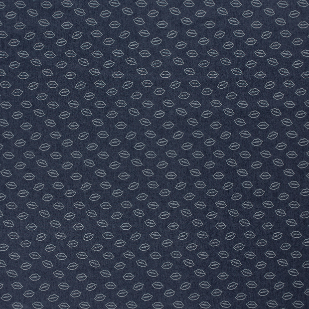 Denim fabric Navy 