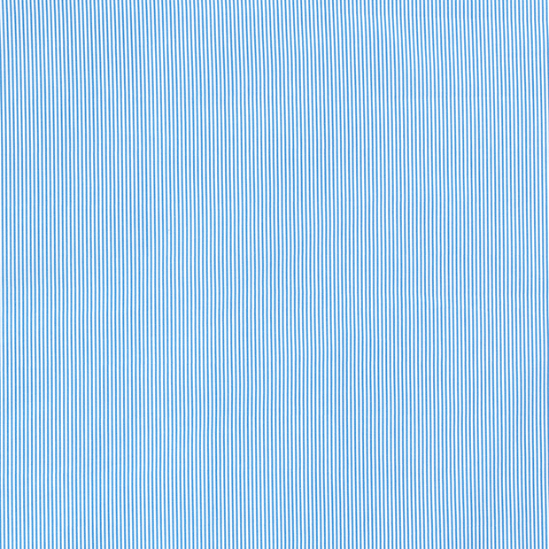 Cotton Poplin fabric Stripes Turquoise