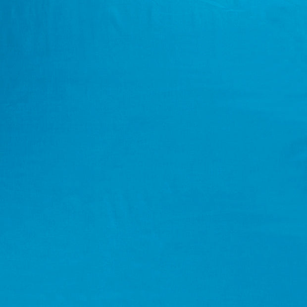 Cotton Poplin fabric Aqua matte 