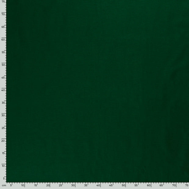 Cretonne fabric Unicolour Dark Green