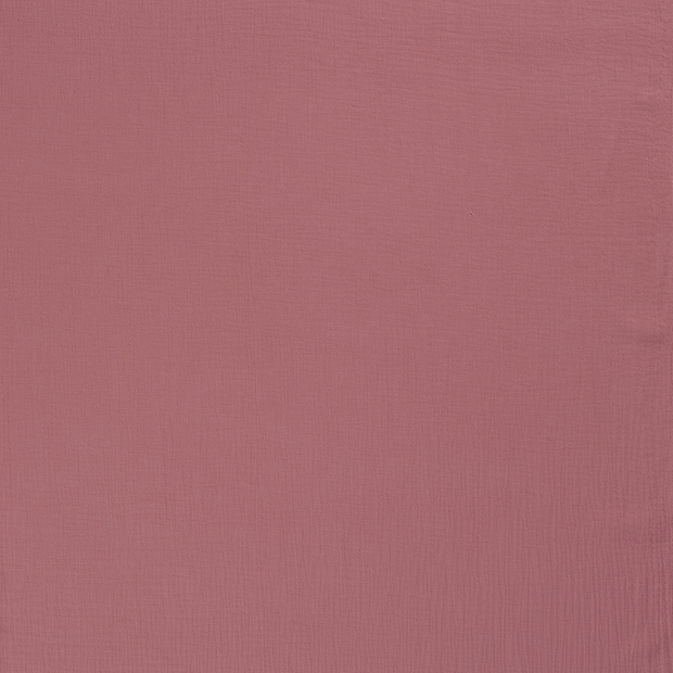 Muslin fabric Old Pink matte 