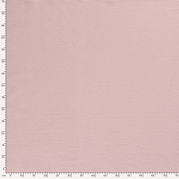 Polar Fleece fabric Unicolour Old Pink