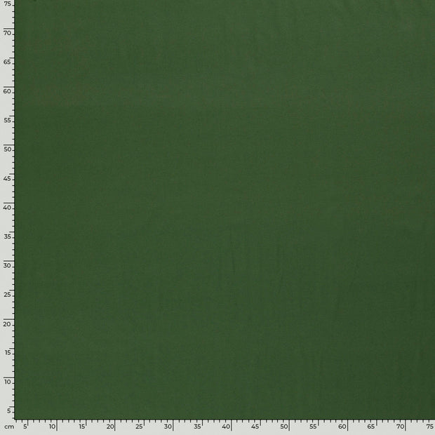 Algodón Jerséis tela Unicolor Verde oscuro
