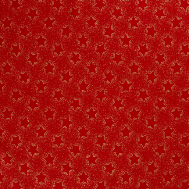 Cotton Poplin fabric Red 