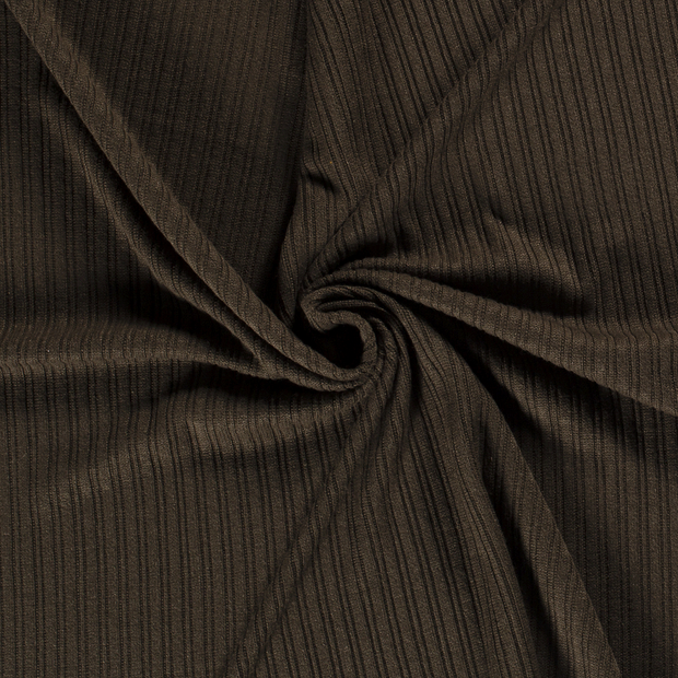 Heavy Knit fabric Dark Green 