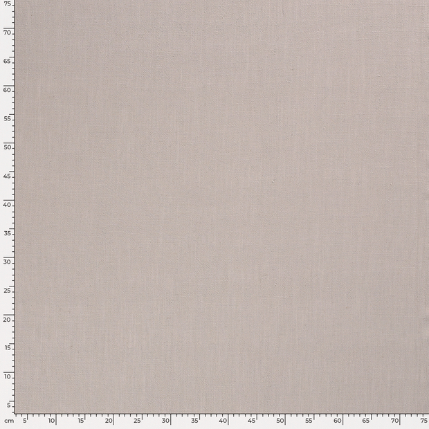 Viscose Lin Chaine et Trame tissu Unicolore Gris clair