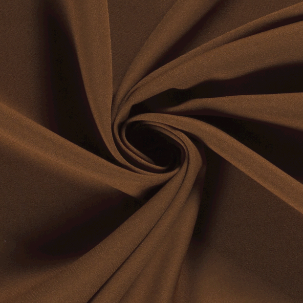 Power Stretch fabric Unicolour Brique