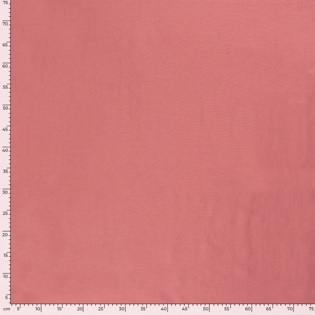 Cretonne tissu Unicolore Vieux rose