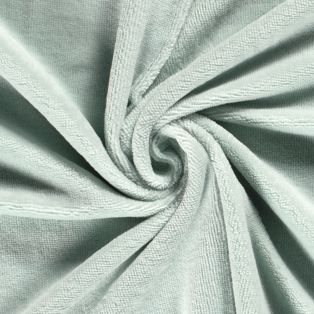 Bamboo Fleece fabric Unicolour Mint