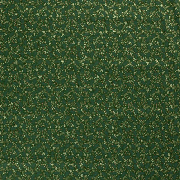 Cotton Poplin fabric Green 