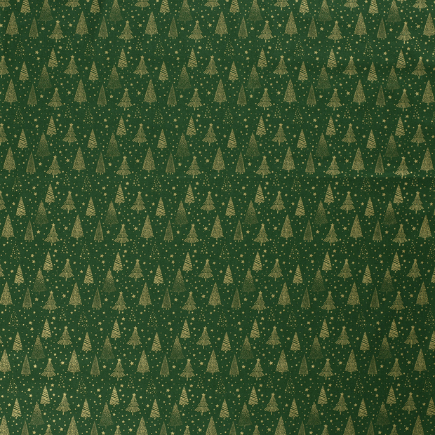 Cotton Poplin fabric Green 