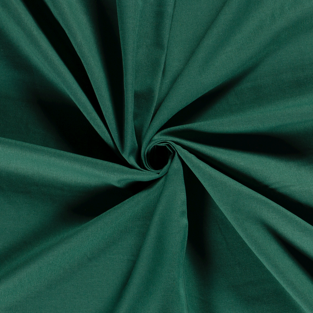 Woven Viscose Linen fabric Forest Green 