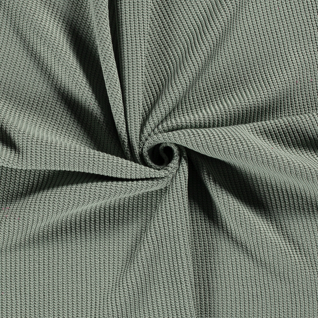 Heavy Knit tissu Menthe foncée 