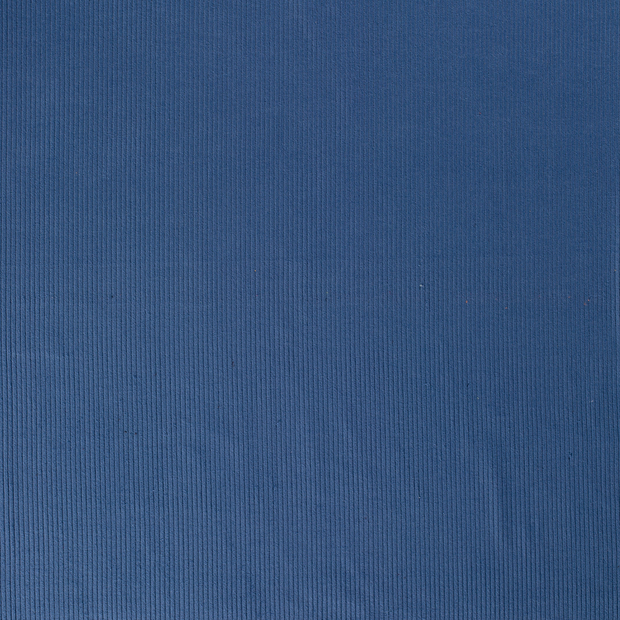 Corduroy 4.5w fabric Indigo matte 