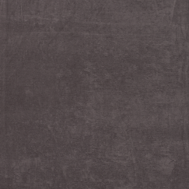 Nicky Velours Rib fabric Brown Taupe matte 