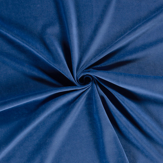 Nicky velours fabric Cobalt 