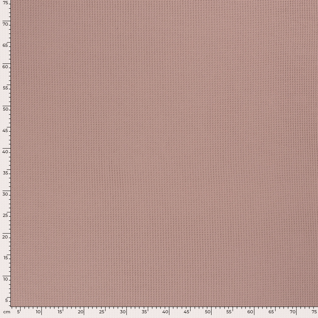 Gauffré Jersey tissu Unicolore Mauve clair