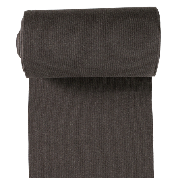 Cuff Material 2x2 rib fabric Dark Grey 
