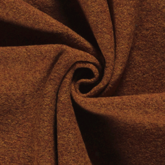Wool Boucle Unicolour Brique