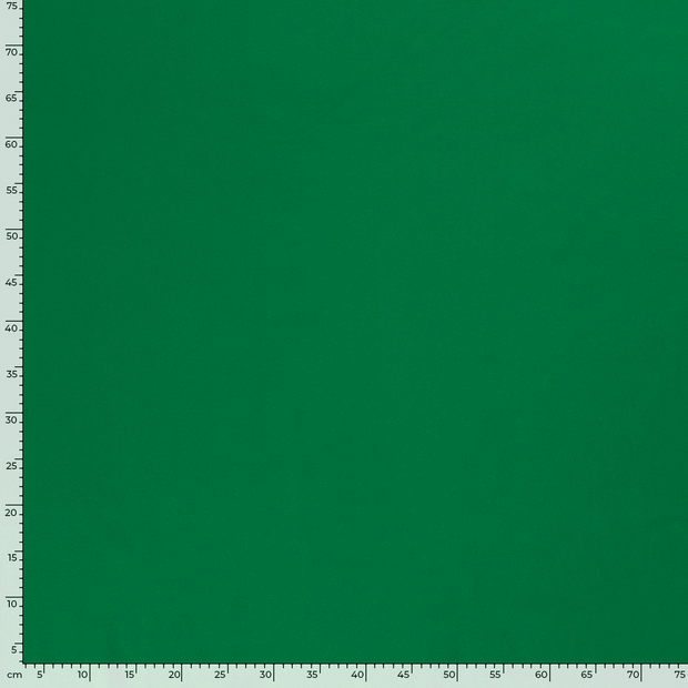 Jersey de Coton tissu Unicolore Vert