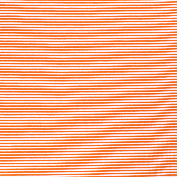 Cotton Jersey Yarn Dyed fabric Orange 