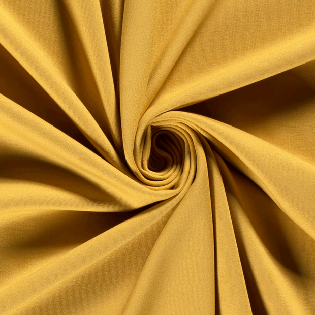 Punta di Roma fabric Unicolour Yellow