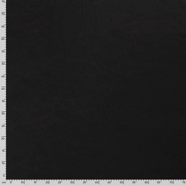 Cotton Poplin fabric Unicolour Black