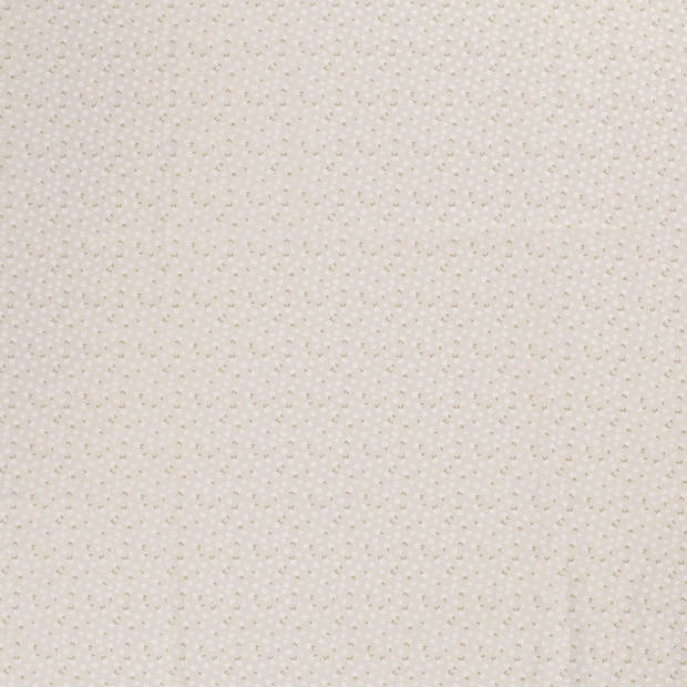 Cotton Poplin fabric Beige matte 