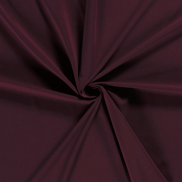 Cotton Jersey fabric Wine red 