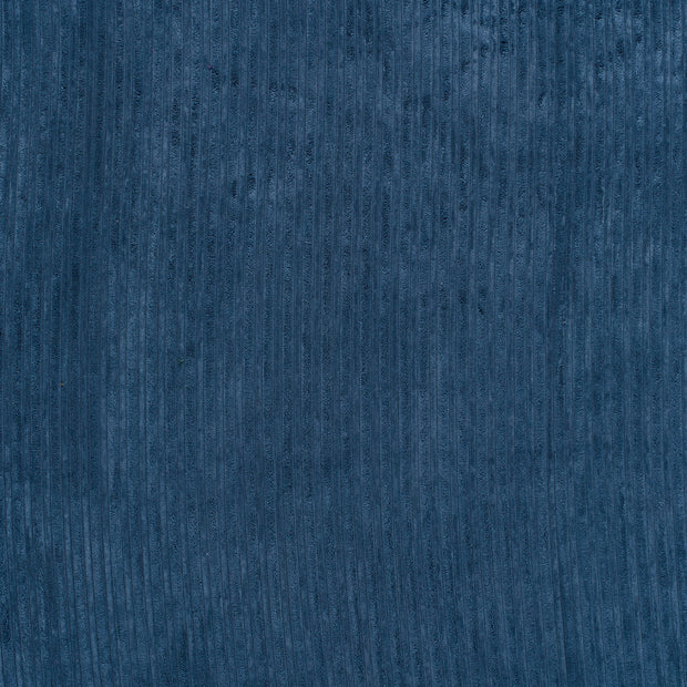 Velours Côtelé 4.5w tissu Bleu acier mat 