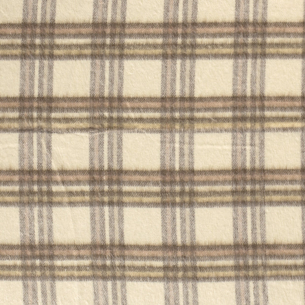 Jacquard fabric Off White matte 