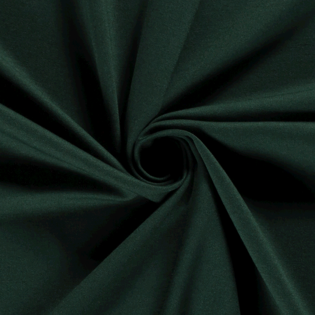 Punta di Roma fabric Unicolour Dark Green